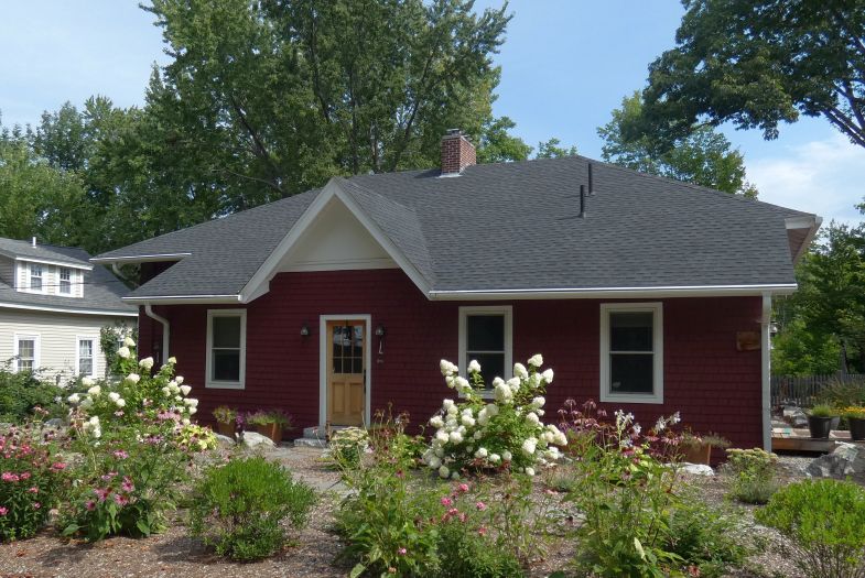 The former schoolhouse as it appears today.